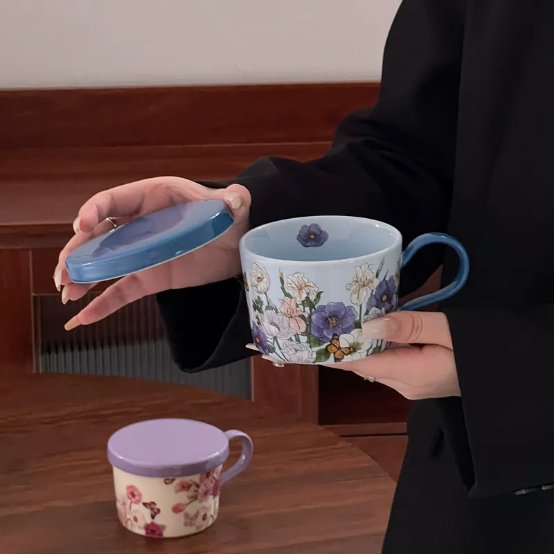 Rabbit Coffee Cup and Saucer Gift Set tableware view 3