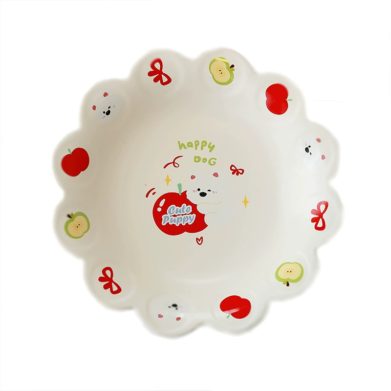 무광 도자기 아침 식사 접시와 볼 세트 tableware view 5