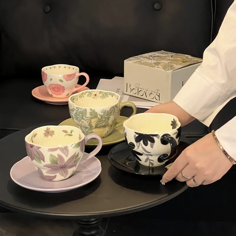 Coffee Cup and Saucer Gift Set
