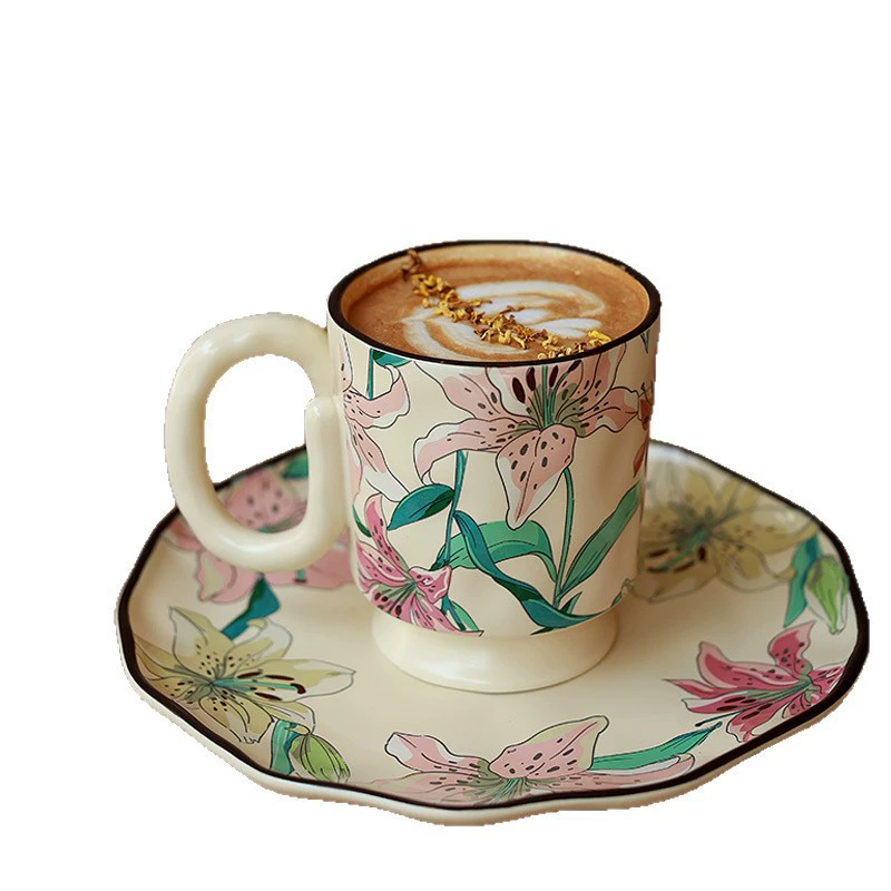 Lily Ceramic Dinnerware Set tableware view 5