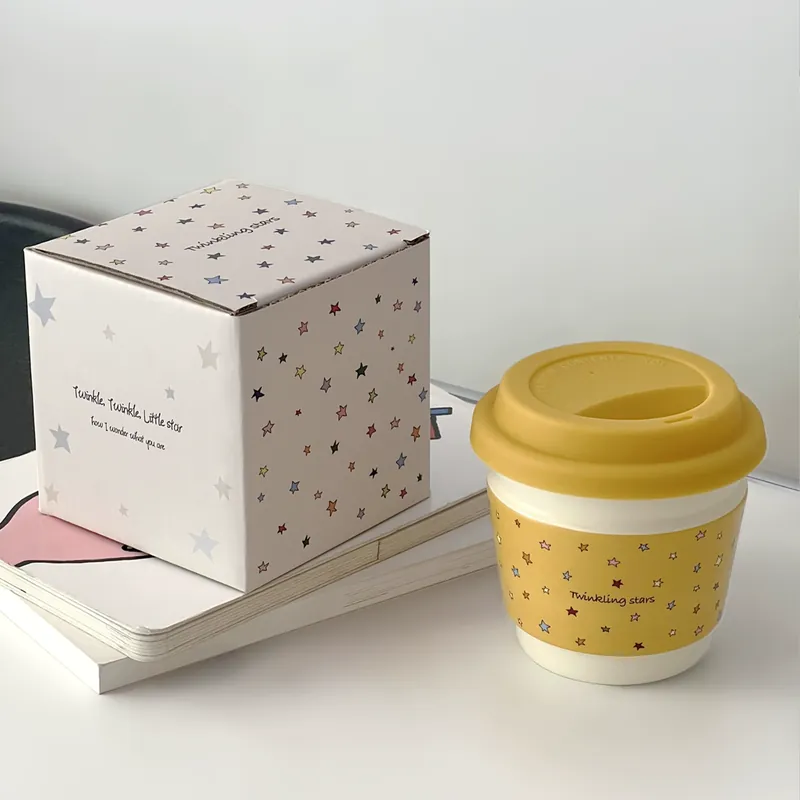 Mug à café en céramique macaron tableware view 4