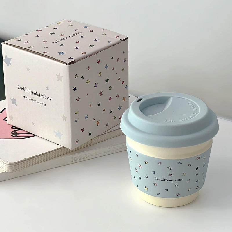 Mug à café en céramique macaron tableware view 9