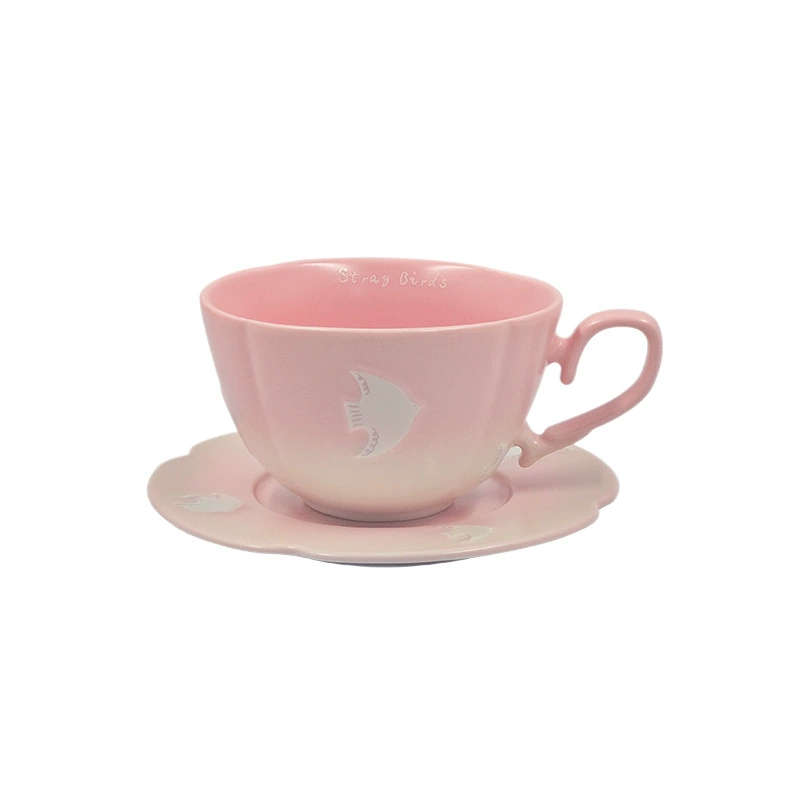 طقم فنجان قهوة وصحن سيراميك فنلندي عتيق tableware view 5