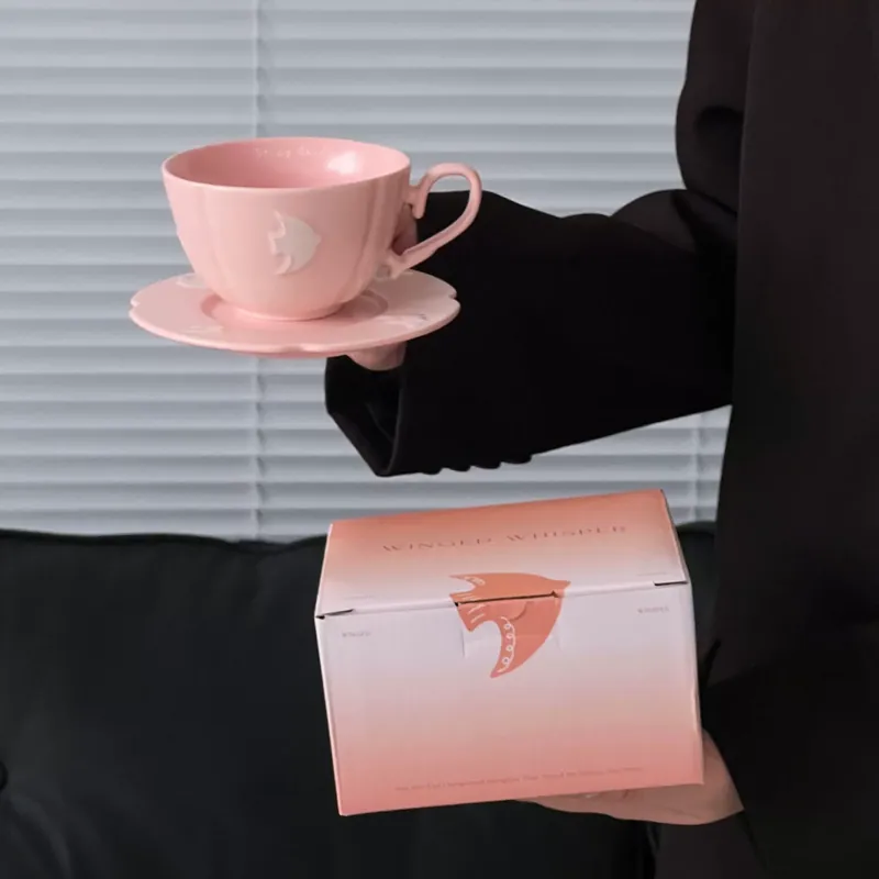 طقم فنجان قهوة وصحن سيراميك فنلندي عتيق tableware view 6