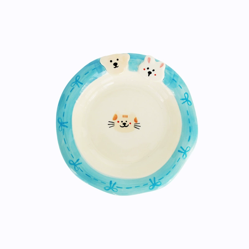 카툰 도자기 밥그릇 세트 tableware view 5