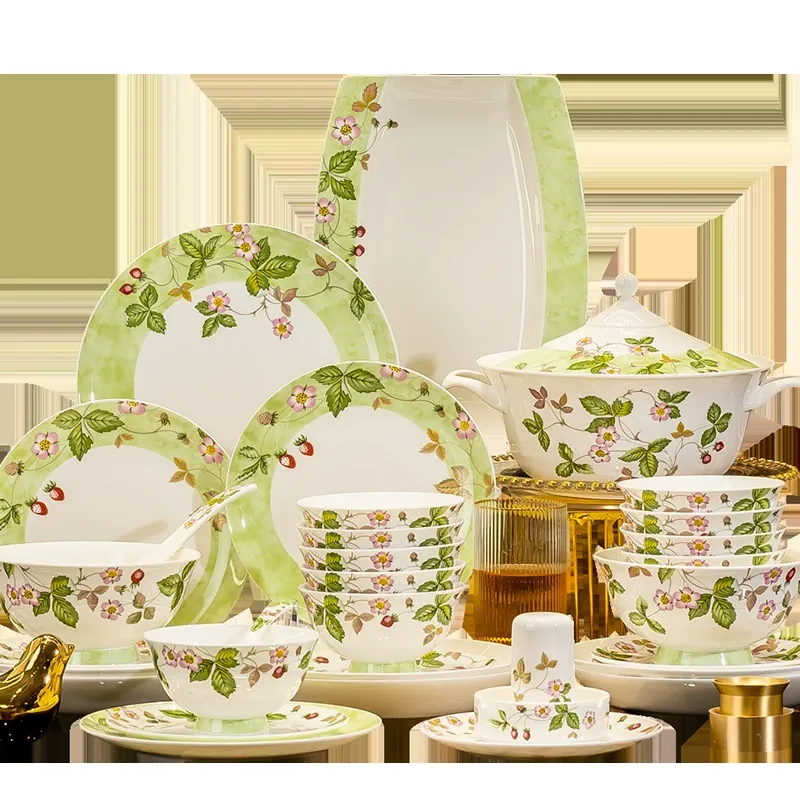 Bone China Dinnerware Set tableware view 5