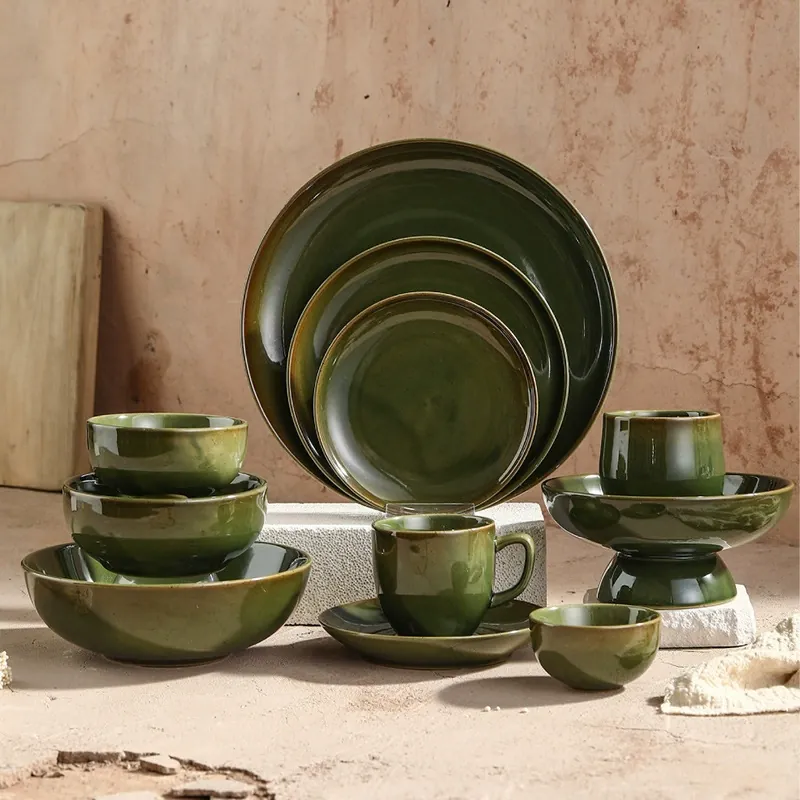 Green Glaze Plate