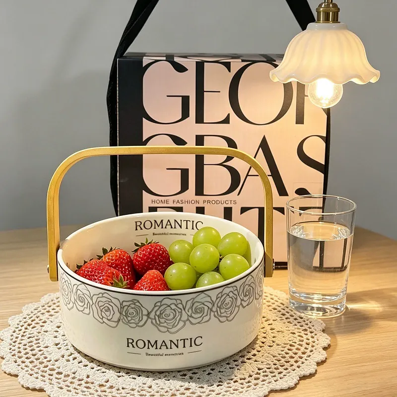 Ceramic Serving Basket