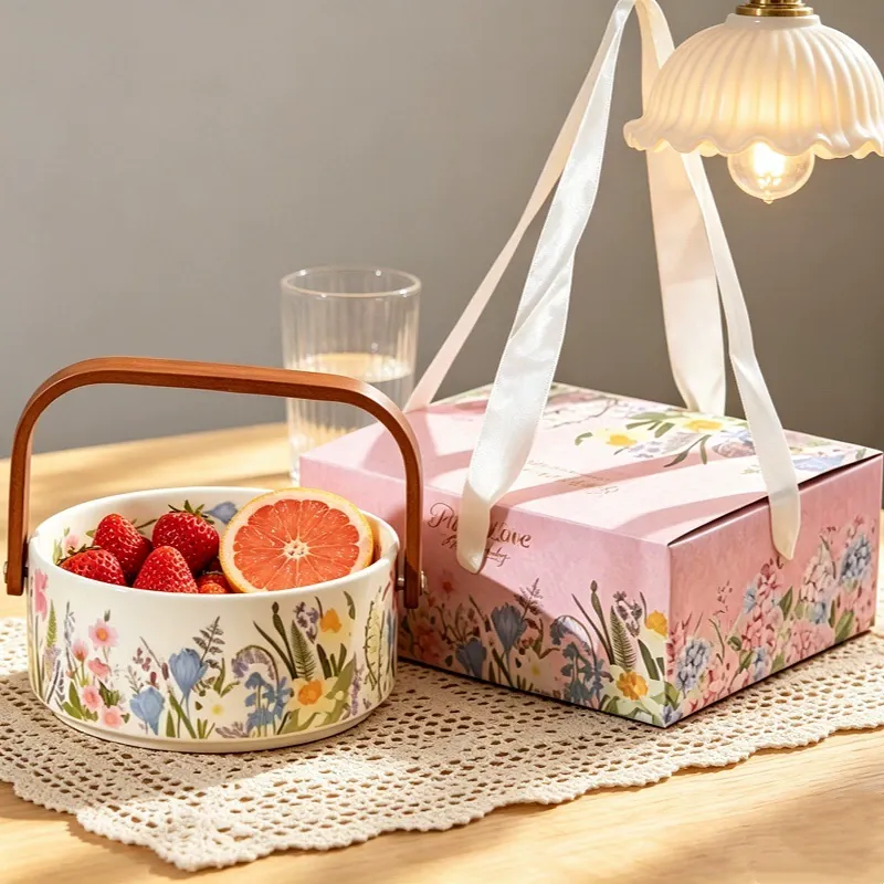 Ceramic Serving Basket tableware view 7