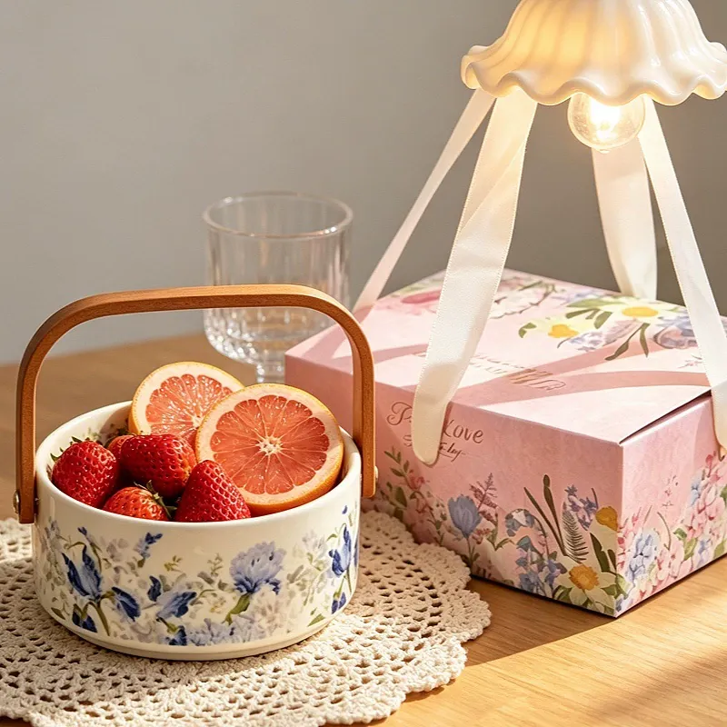 Ceramic Serving Basket tableware view 8