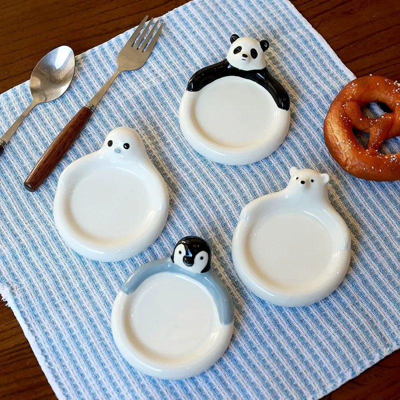 Coquetier en céramique panda tableware view 2