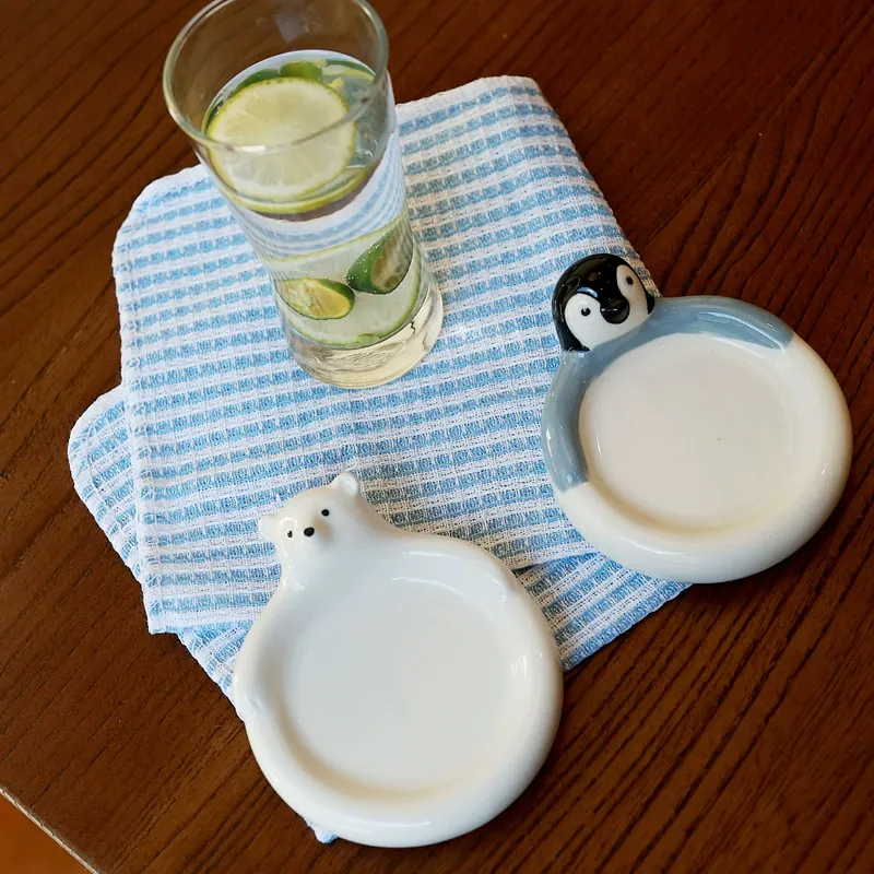 Coquetier en céramique panda tableware view 4