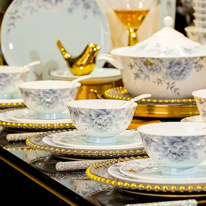 Bone China Dinnerware Set tableware view 4
