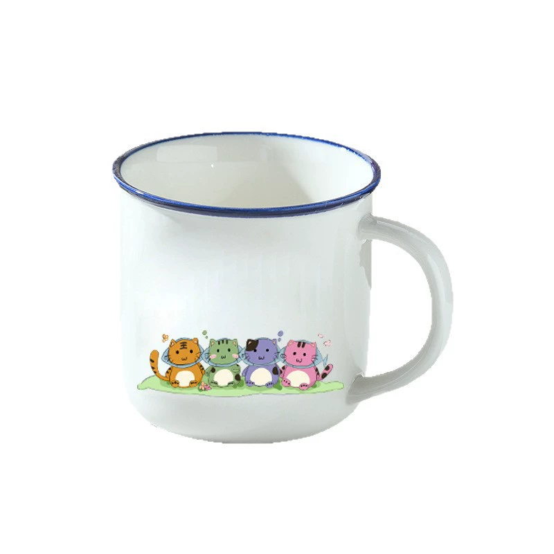 Cat Ceramic Mug tableware view 5