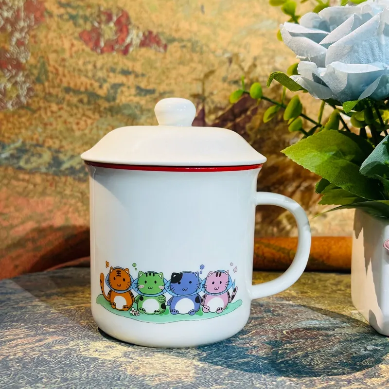 Cat Ceramic Mug tableware view 10