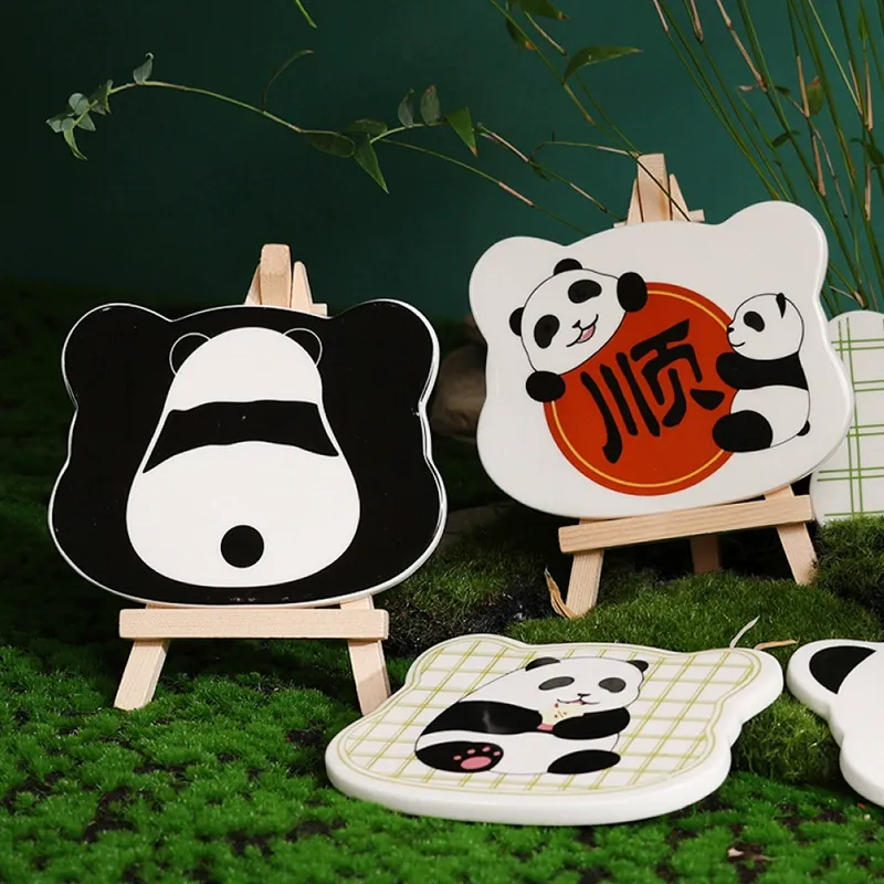 Panda Coaster tableware view 3