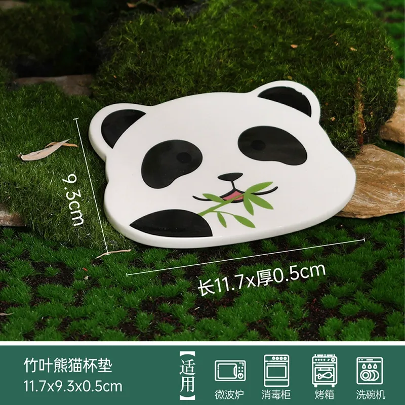 Panda Coaster tableware view 6
