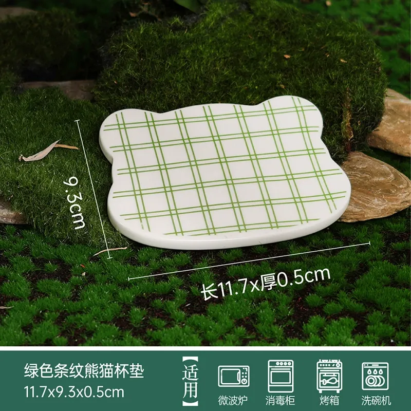 Panda Coaster tableware view 9