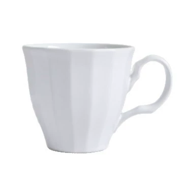 White Ceramic Mug tableware view 5