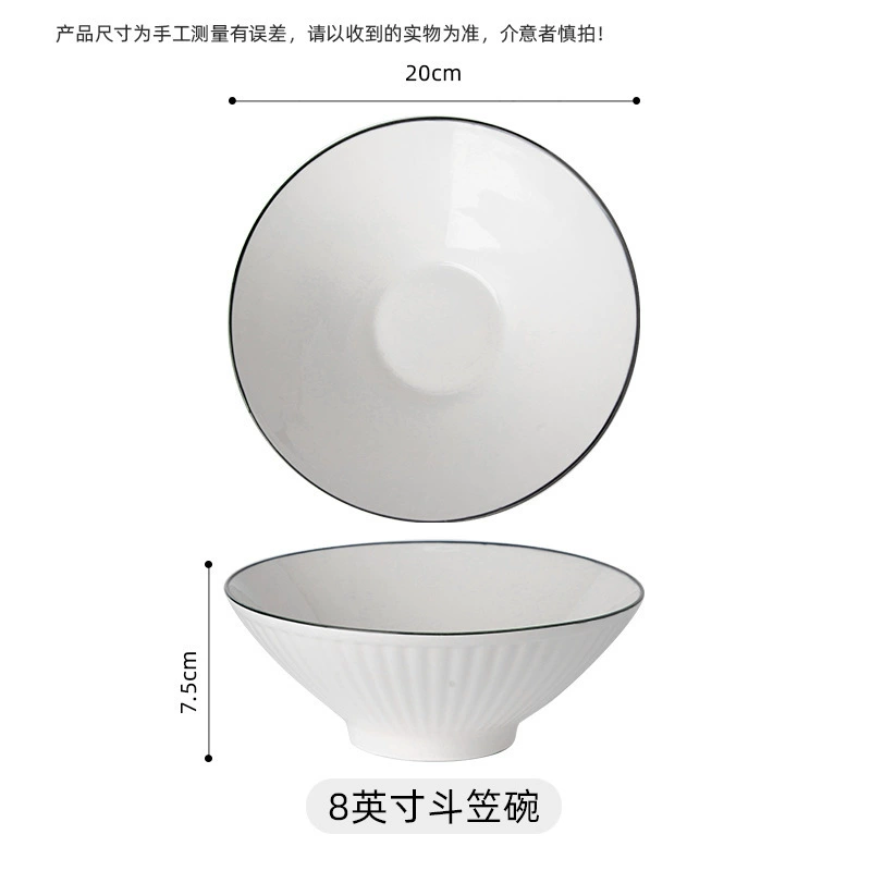 Nordic Style Porcelain Dinnerware Set tableware view 11