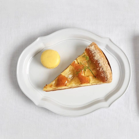 French Relief Plate tableware view 2
