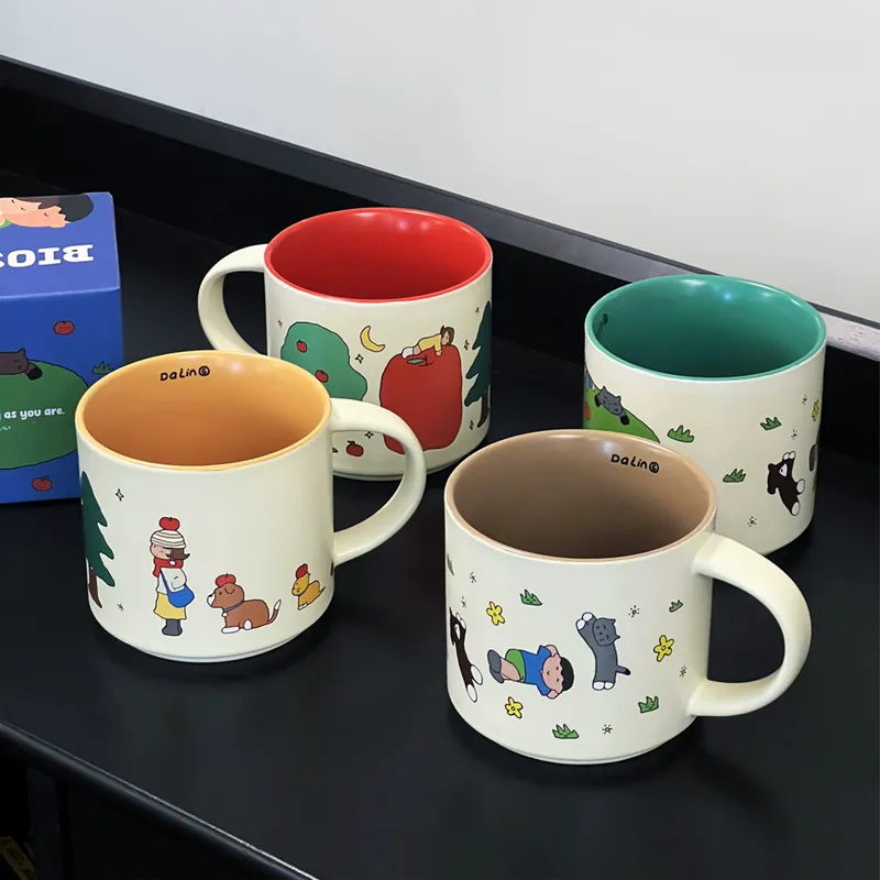 Chubby Cartoon Ceramic Mug