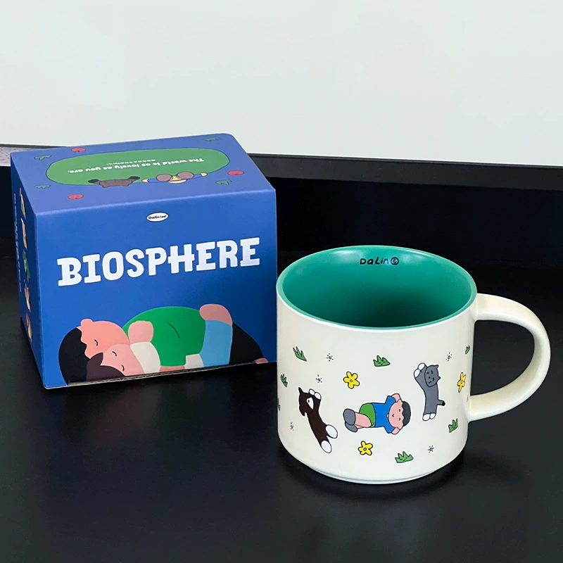 Mug en céramique cartoon dodu tableware view 6