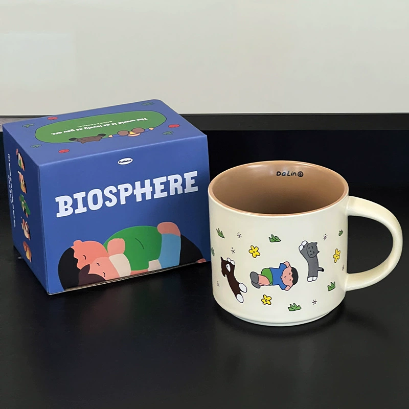 Mug en céramique cartoon dodu tableware view 7