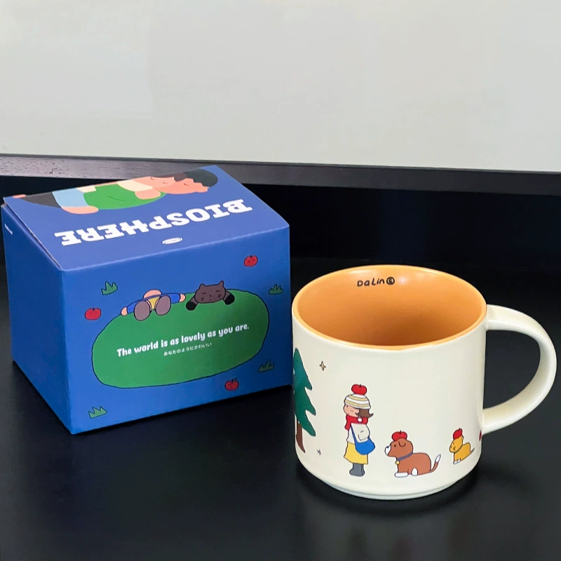 Mug en céramique cartoon dodu tableware view 8