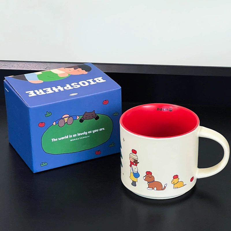 Mug en céramique cartoon dodu tableware view 9