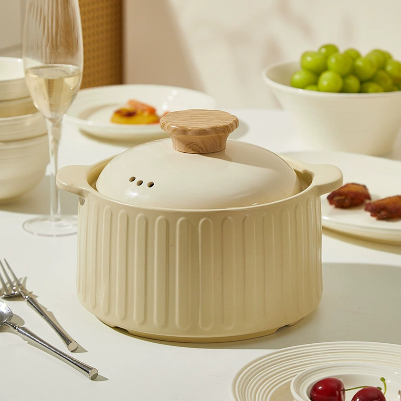 Embossed Cream Porcelain Dinnerware Set tableware view 3