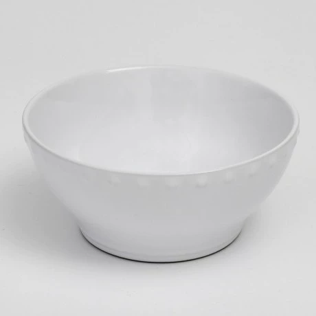 화이트 릴리프 쌀밥 공기 tableware view 6