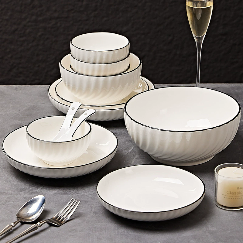 Porcelain Dinnerware Set tableware view 3