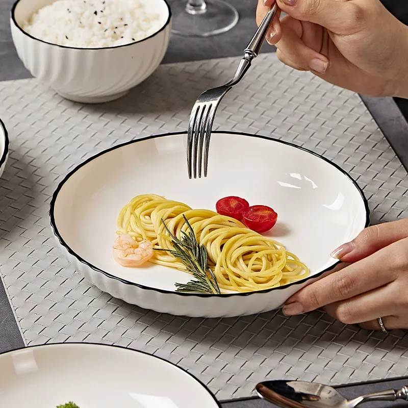 Porcelain Dinnerware Set tableware view 4