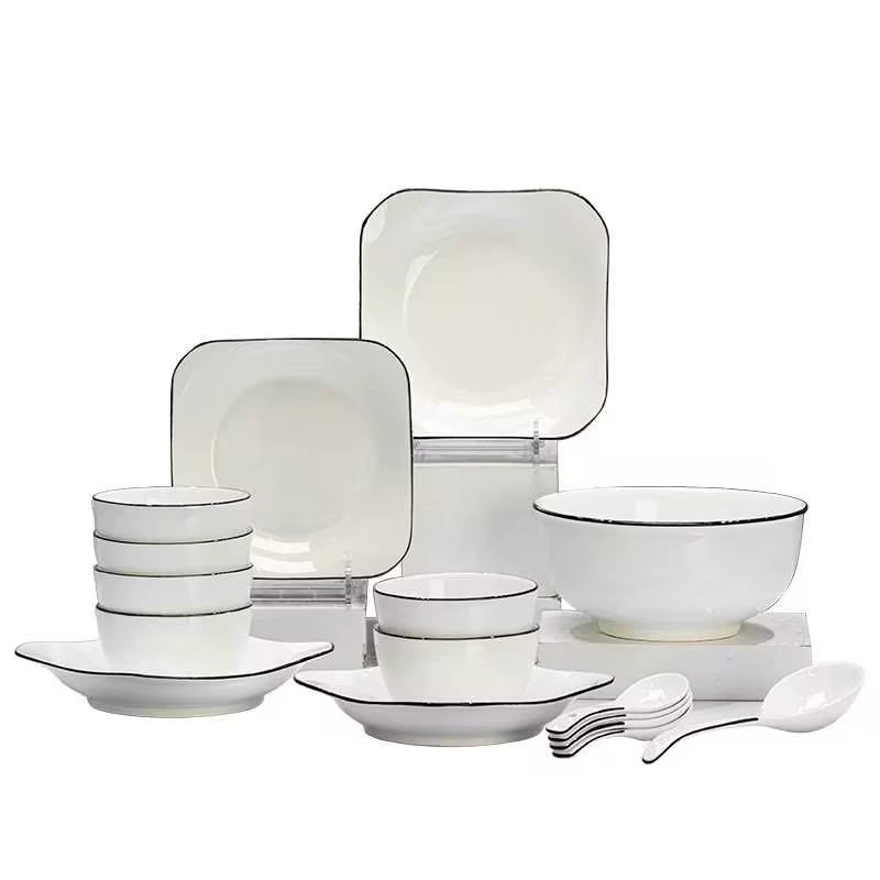 Porcelain Dinnerware Set tableware view 4