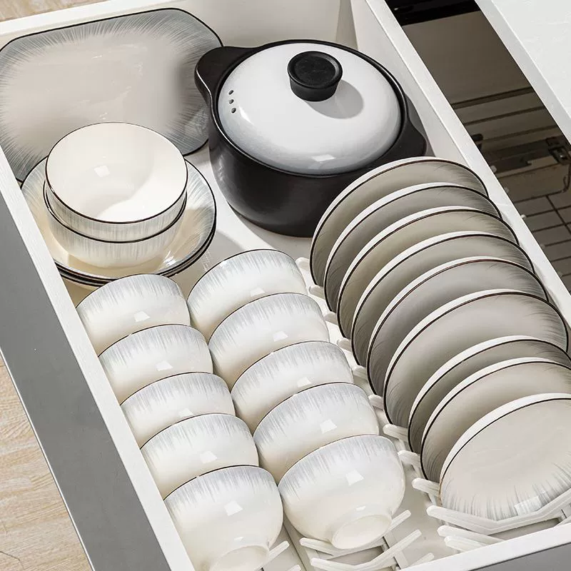 Nordic Style Porcelain Bowl Set tableware view 2