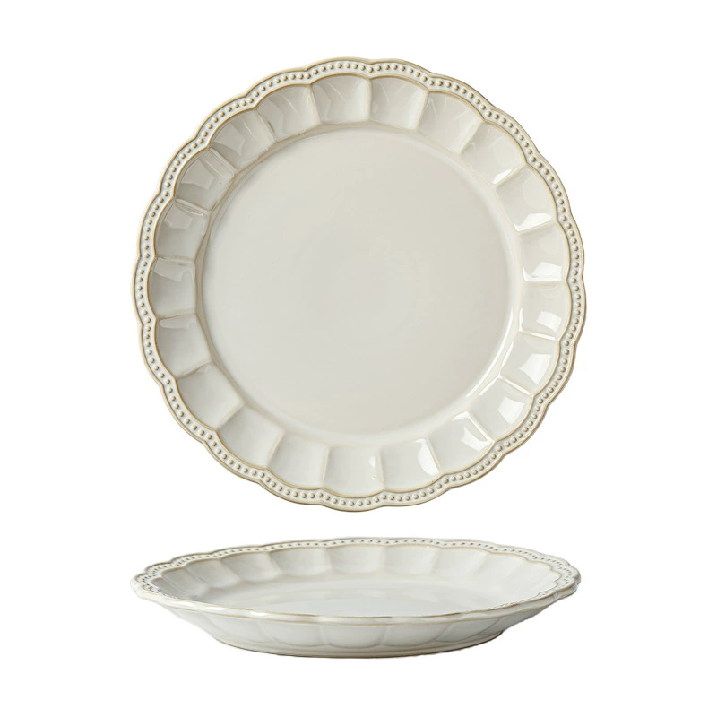 Flame Glaze Ceramic Dinnerware Set tableware view 5