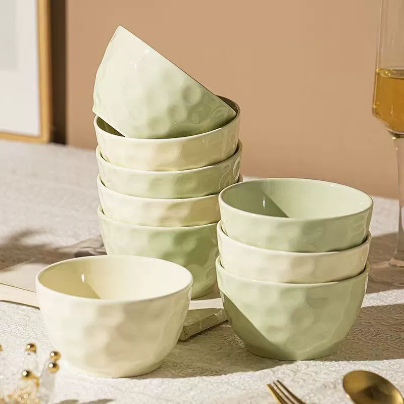 Cream Porcelain Dinnerware Set tableware view 4