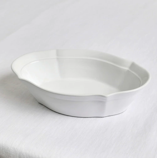 Белая салатница tableware view 3