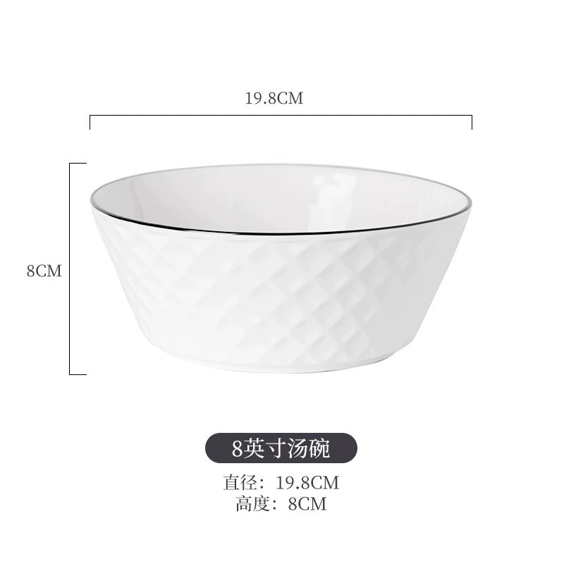 Porcelain Dinnerware Set tableware view 10
