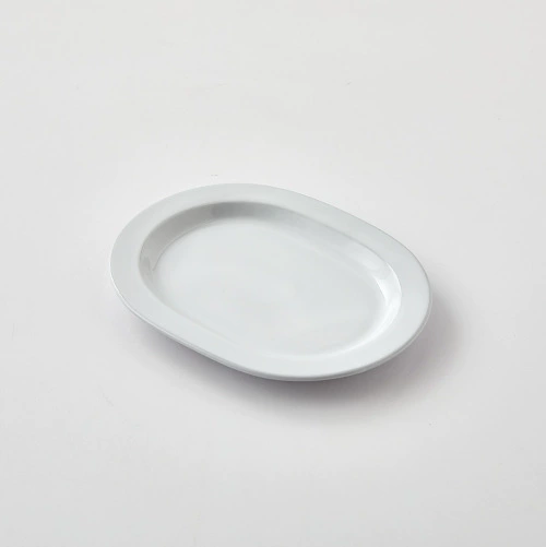 White Sushi Plate tableware view 5