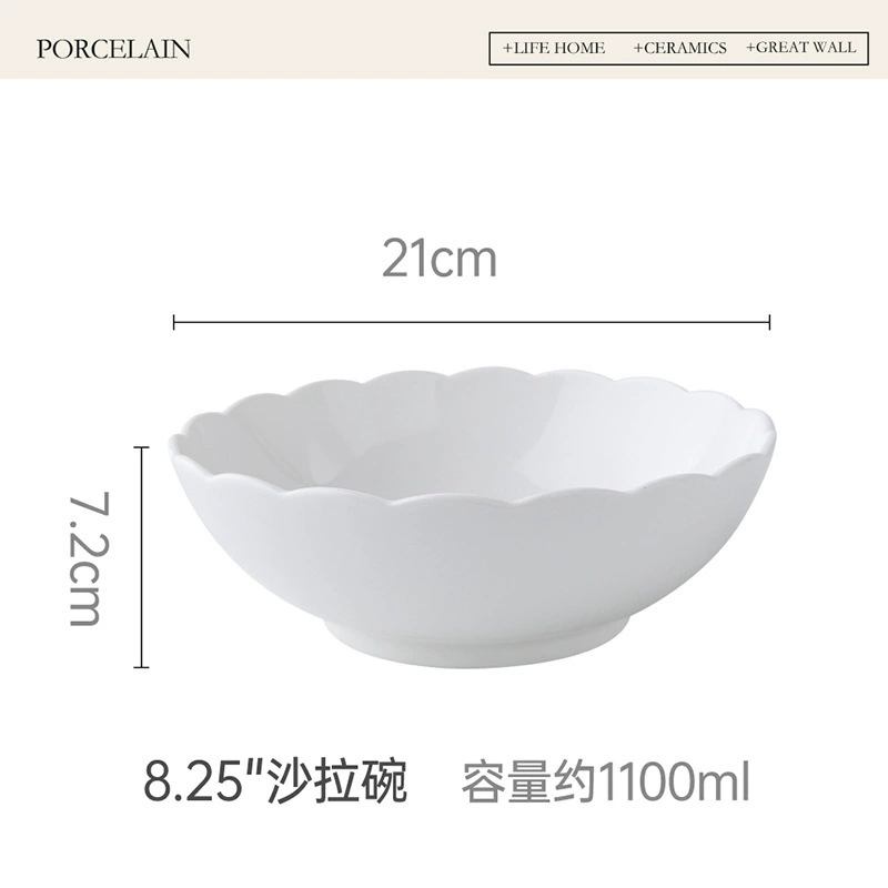 Cream Lace Bowl tableware view 8