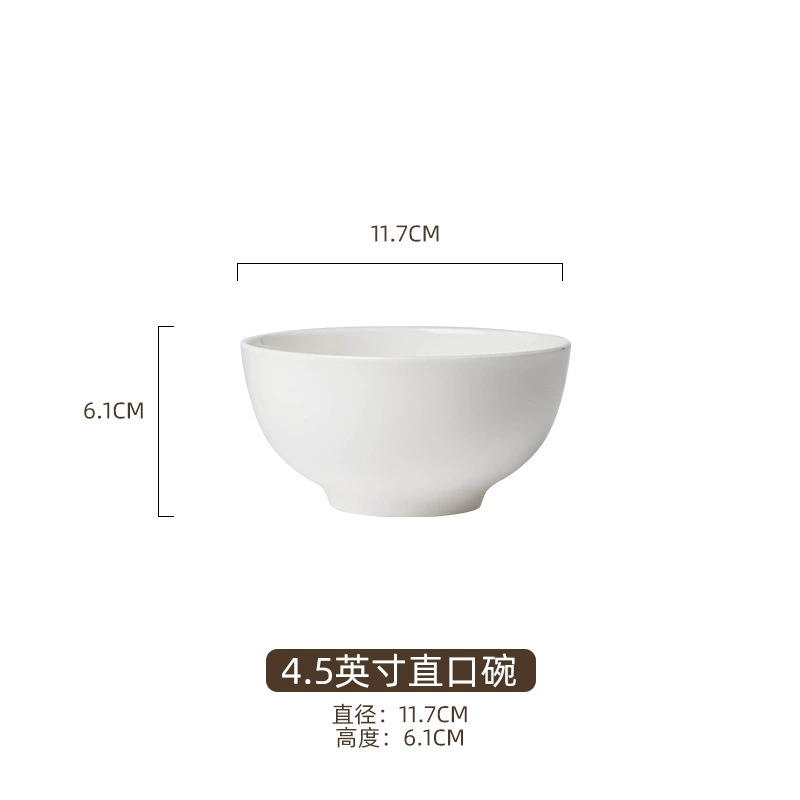 Solid Color Porcelain Dinnerware Set tableware view 6