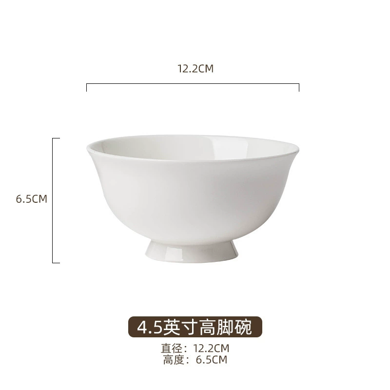 Solid Color Porcelain Dinnerware Set tableware view 7