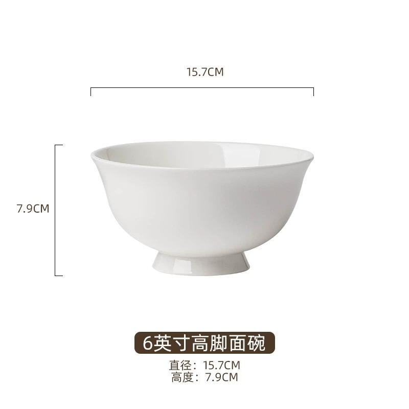 Solid Color Porcelain Dinnerware Set tableware view 8