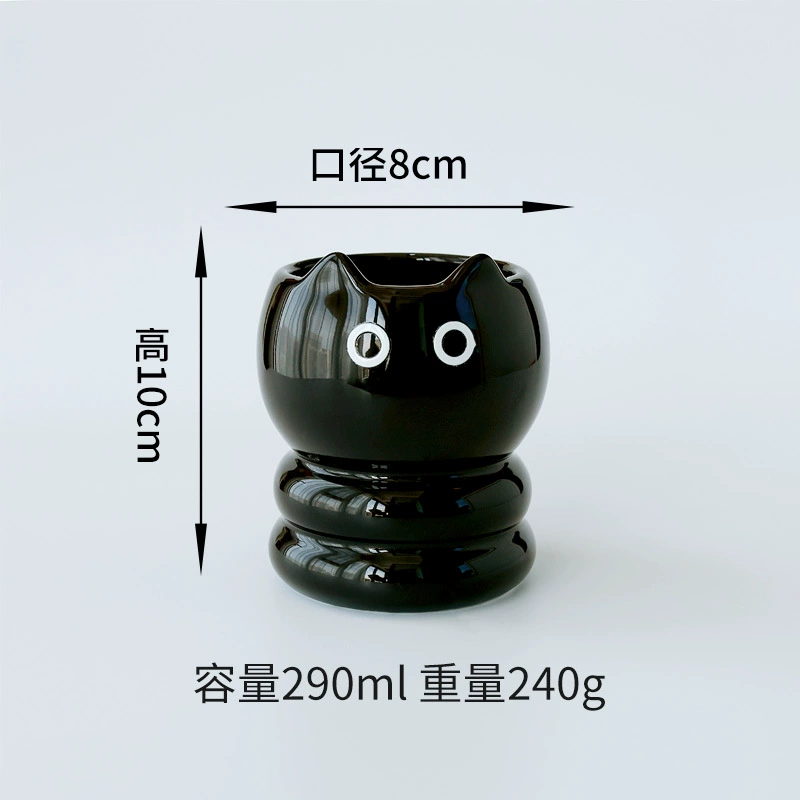 칫솔 홀더 포함 도자기 텀블러 세트 tableware view 6