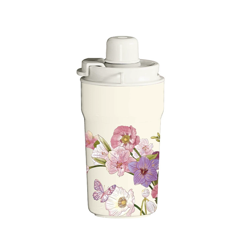 Floral Ceramic Travel Mug tableware view 5