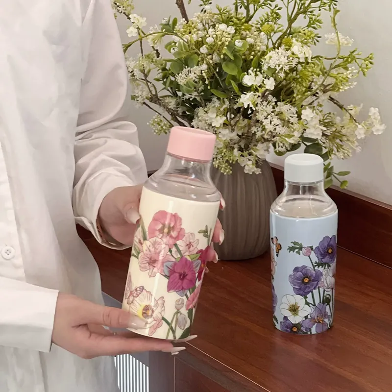 Floral Ceramic Water Cup
