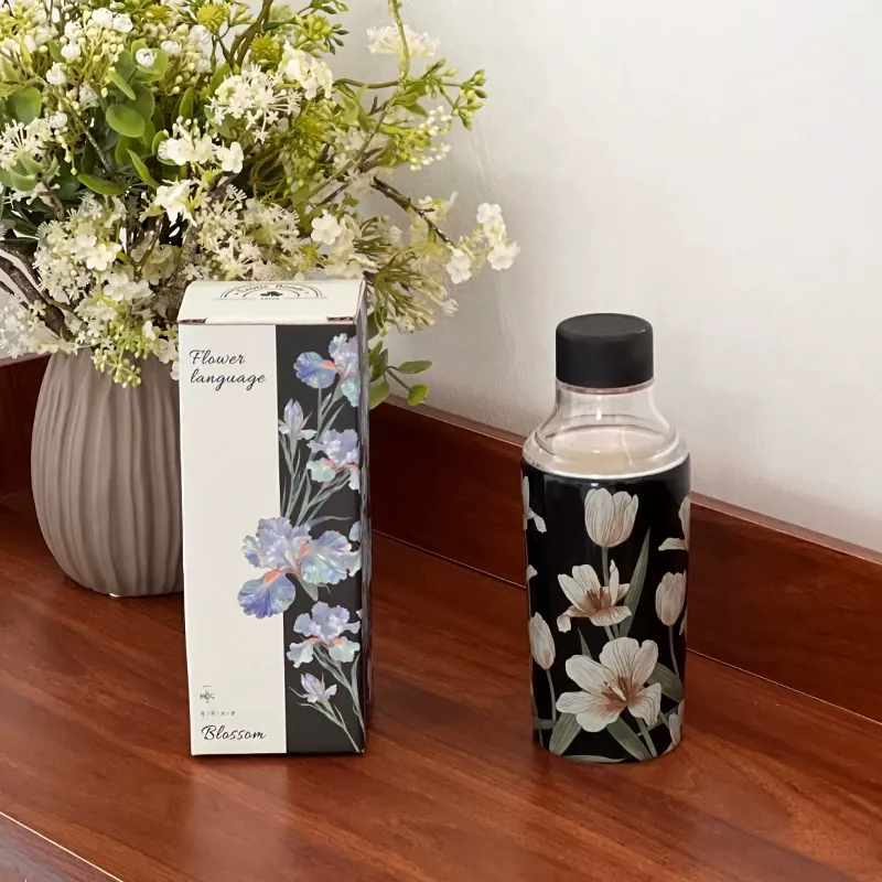 كوب ماء سيراميك بزخرفة زهرية tableware view 10