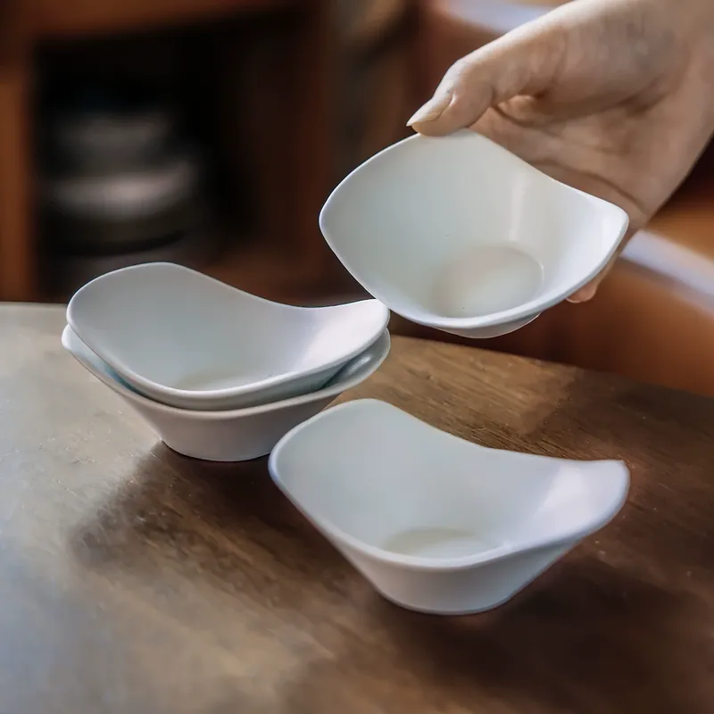 Japanese Style Ceramic Dipping Dish tableware view 3